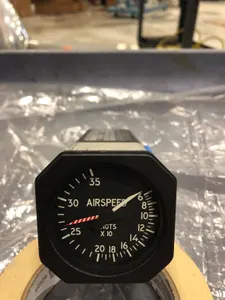 Beechjet 400A Indicator Airspeed PN 276ASI, 128-380023-7